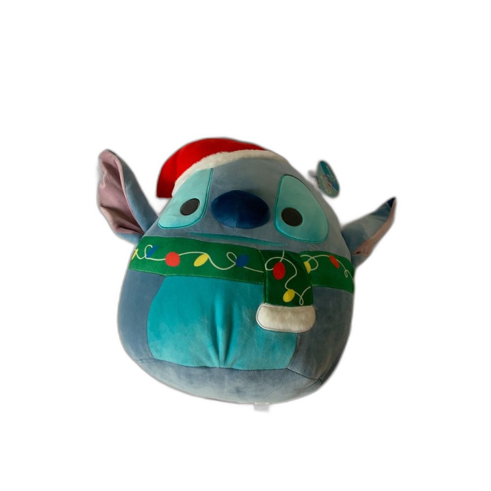 Stitch Holiday Santa Hat Christmas 16 inch Squishmallow